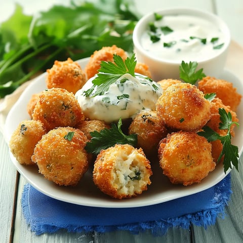 A plate of food with a white sauce on top.