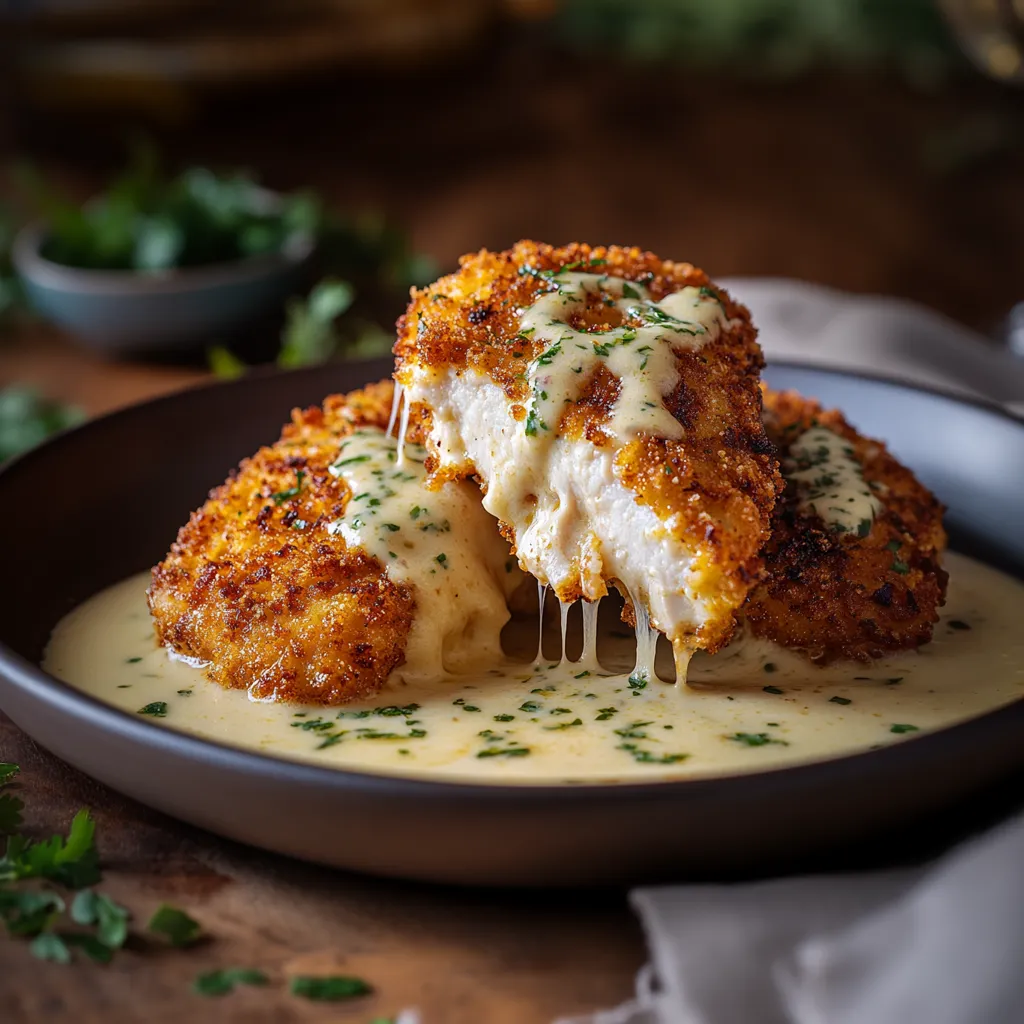 A plate of food with cheese on top.