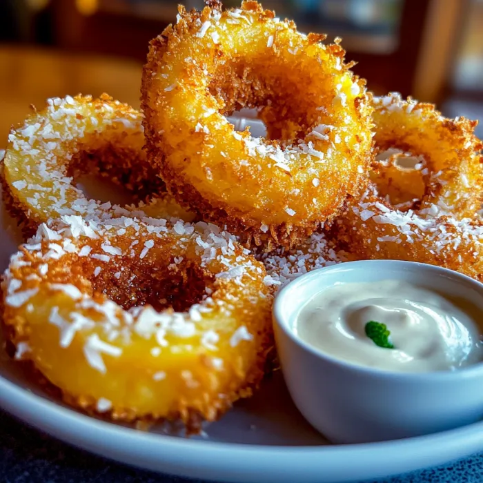 A plate of fried dough with a bowl of sauce.