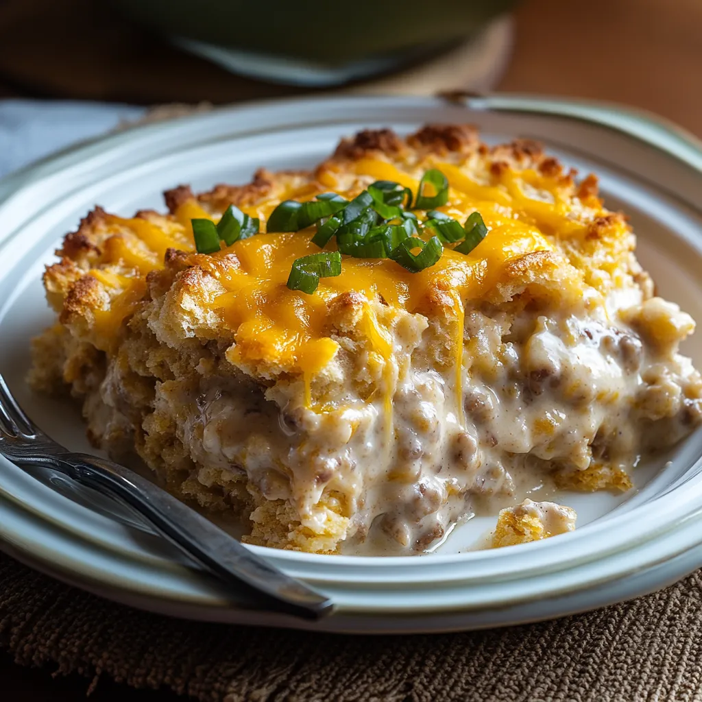 A plate of food with a fork on it.