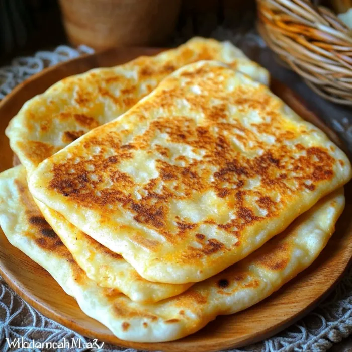 A plate of food with a brown crust.
