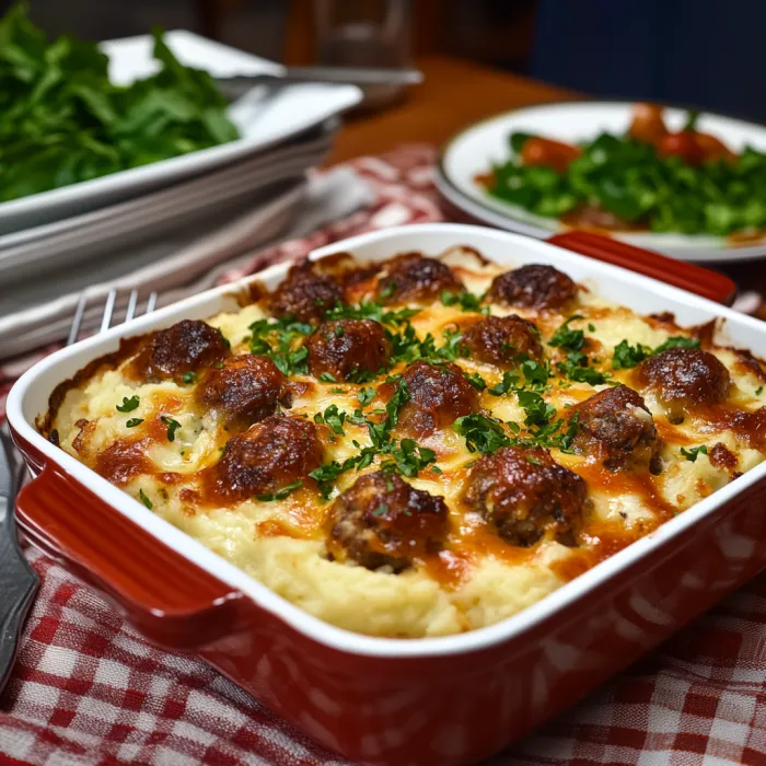 A white plate with a bowl of food on it.