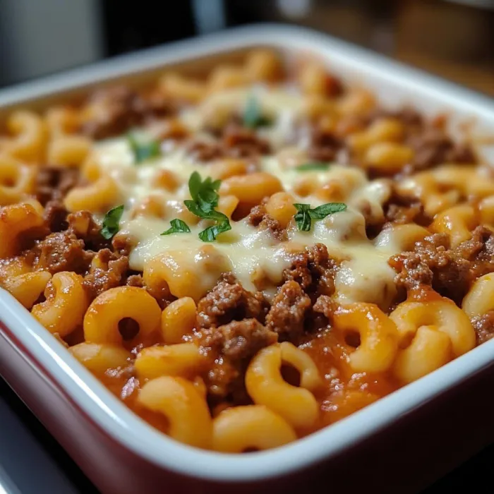 A bowl of macaroni and cheese.