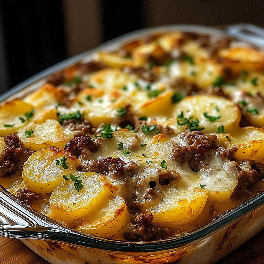 A glass dish filled with food.