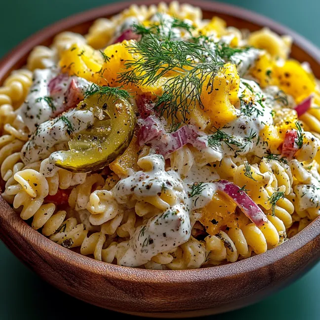 A bowl of pasta with vegetables and cheese.