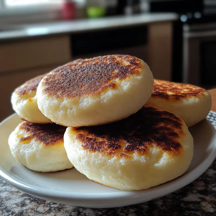A stack of brown and black biscuits on a plate.