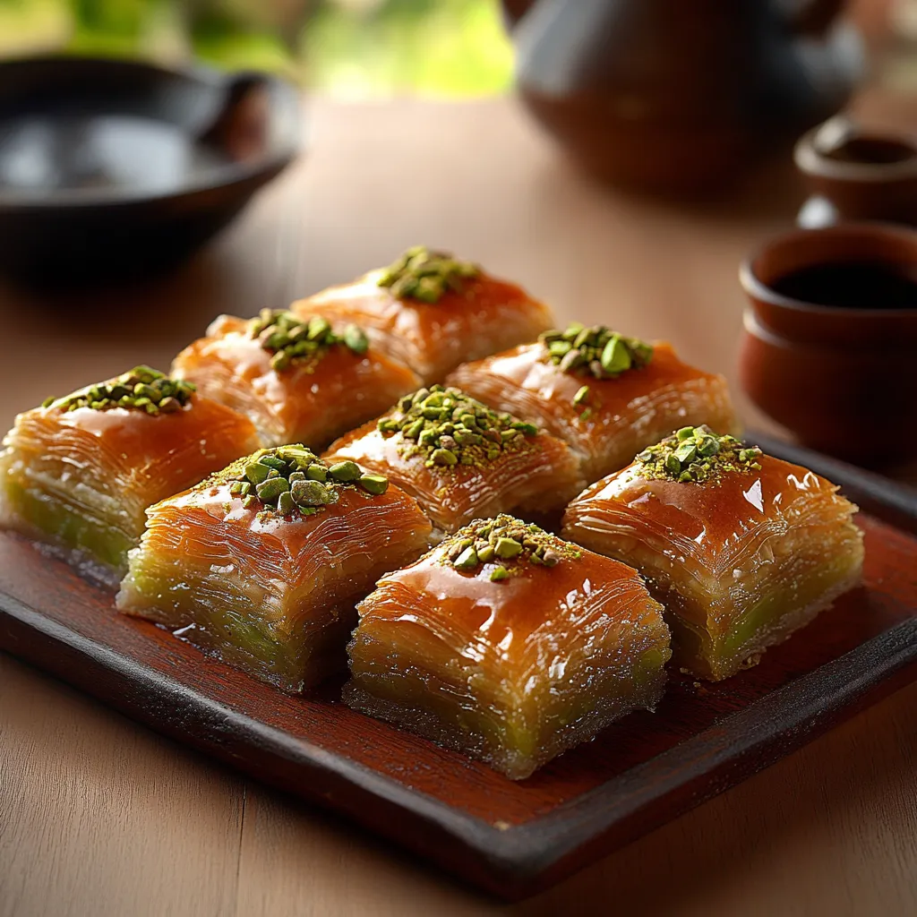 A plate of food with green toppings.
