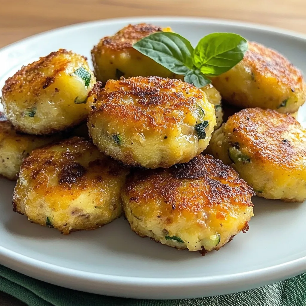 A plate of food with a green leaf on top.