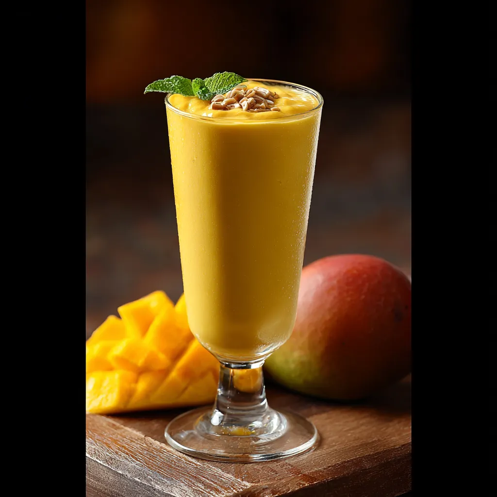 A glass of orange juice with a slice of pineapple.