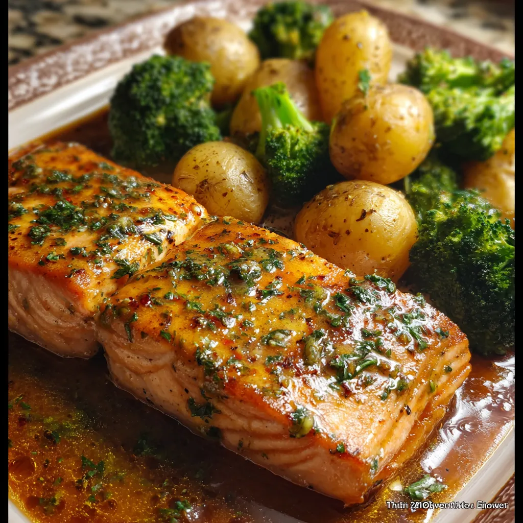 A plate of food with fish and broccoli.
