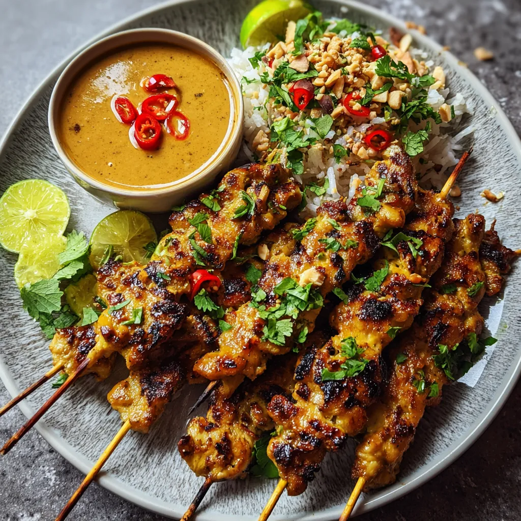 A plate of food with chicken, rice, and sauce.