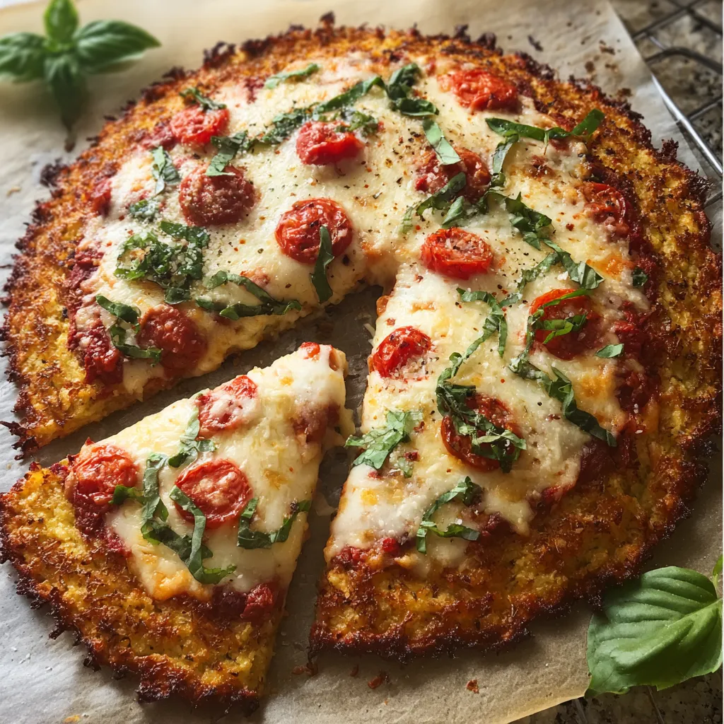 A slice of pizza with tomatoes and cheese.