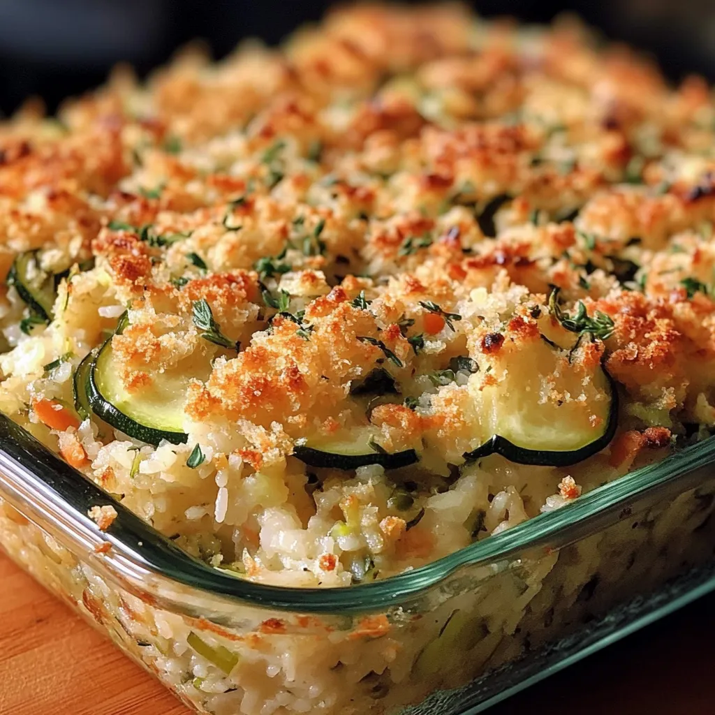 A dish of rice and vegetables.