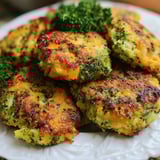 A plate of food with broccoli and cheese.