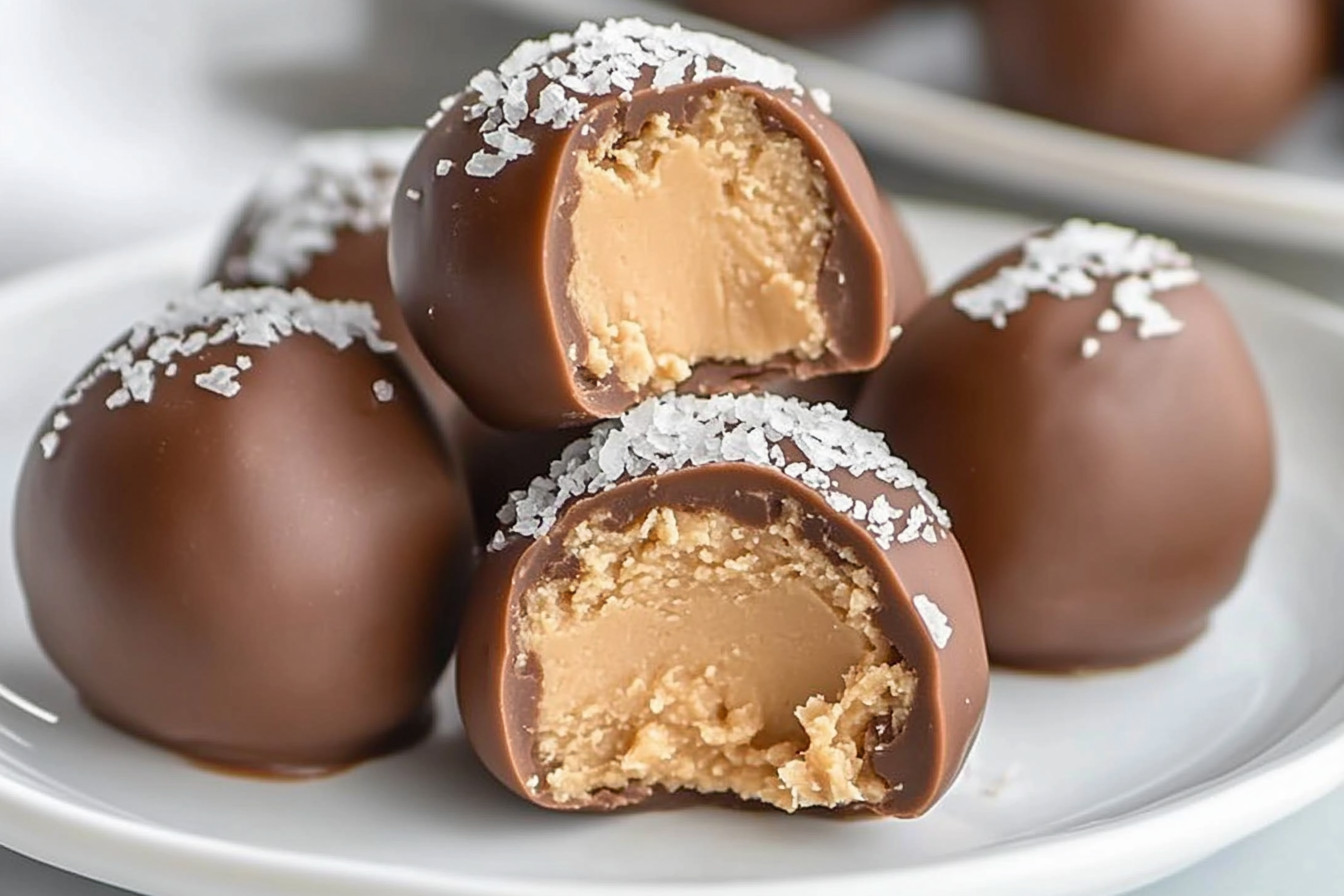 3-Ingredient Peanut Butter Balls (With Cream Cheese) 3-Ingredient Peanut Butter Balls (With Cream Cheese)