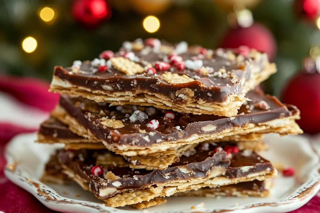 Christmas Crack – Saltine Cracker Toffee Christmas Crack – Saltine Cracker Toffee