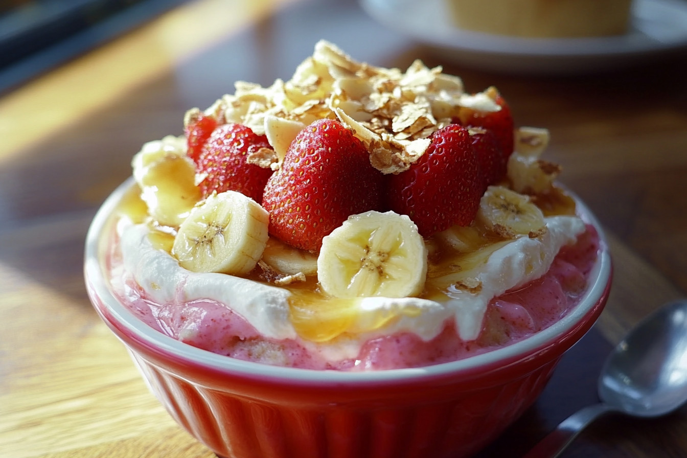 Strawberry Cheesecake Banana Pudding Strawberry Cheesecake Banana Pudding