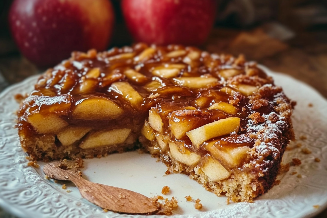 Swedish Apple Cake with Caramel Swedish Apple Cake with Caramel