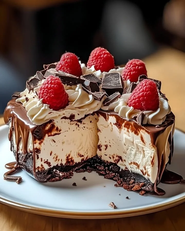 No-Bake Chocolate Cheesecake Delight No-Bake Chocolate Cheesecake Delight