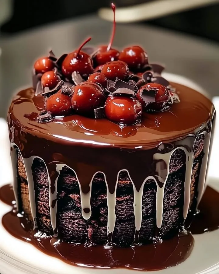 Super Moist Chocolate Cake with Chocolate Ganache Super Moist Chocolate Cake with Chocolate Ganache