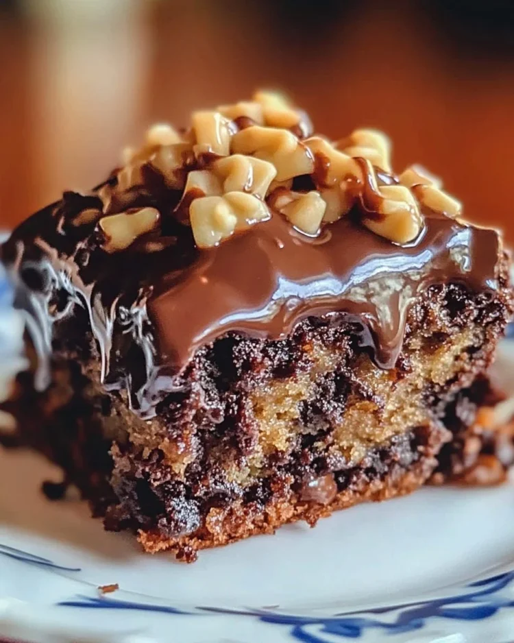 German Chocolate Poke Cake German Chocolate Poke Cake
