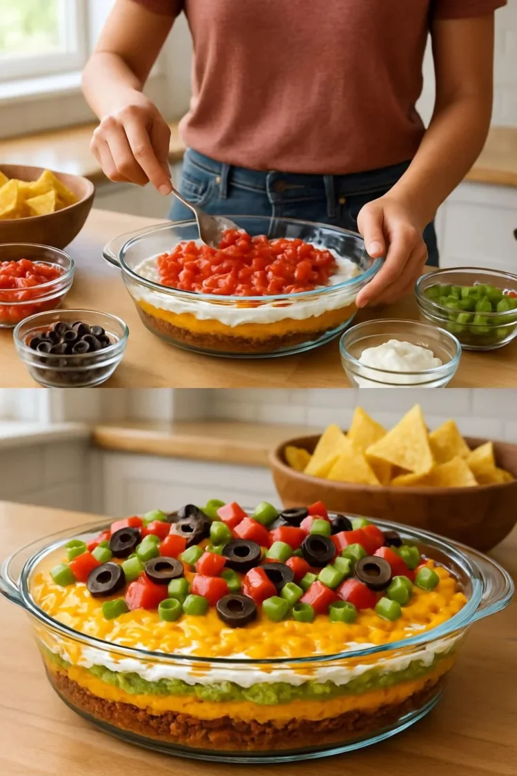 Layered Taco Dip Layered Taco Dip